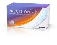 Alcon Precision7 Contact Lens Box.