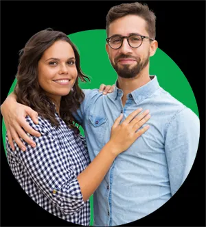 Husband and Wife Couple.